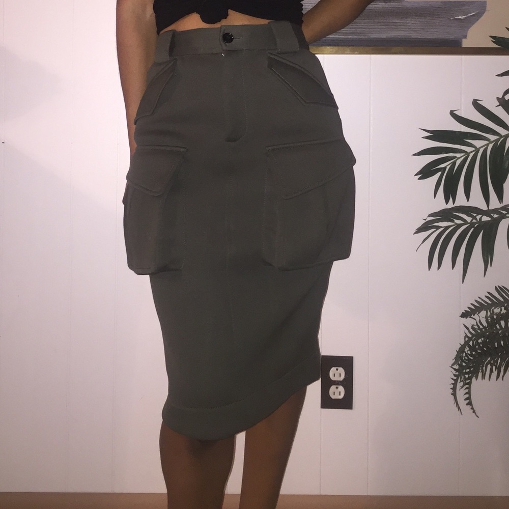 Marc by Marc Jacobs Olive Green Skirt